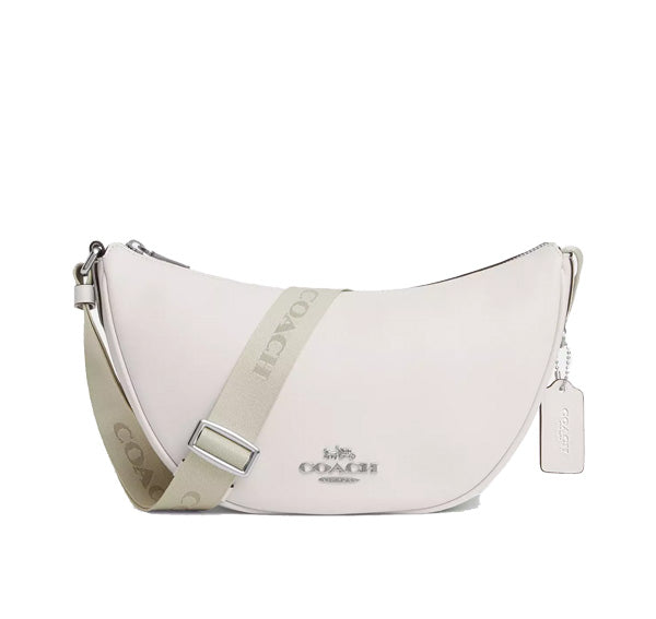 Coach Women's Pace Shoulder Bag Silver/Chalk