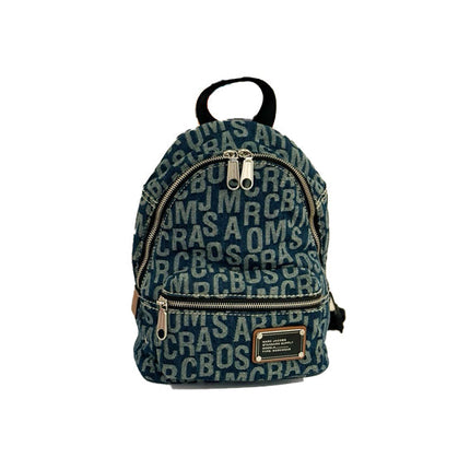 Marc Jacobs Women's Mini Denim Backpack Blue