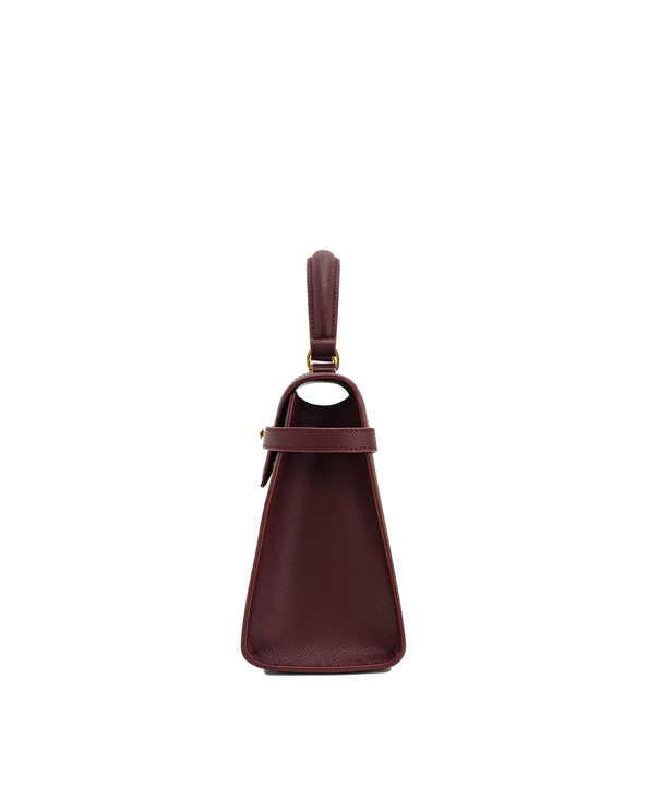 JW PEI Women's Elise Large Top Handle Bag Claret/Gold