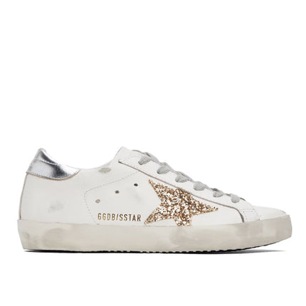 Golden Goose Women's Super Star Sneakers Shine/Gold/Silver - Ready to Ship