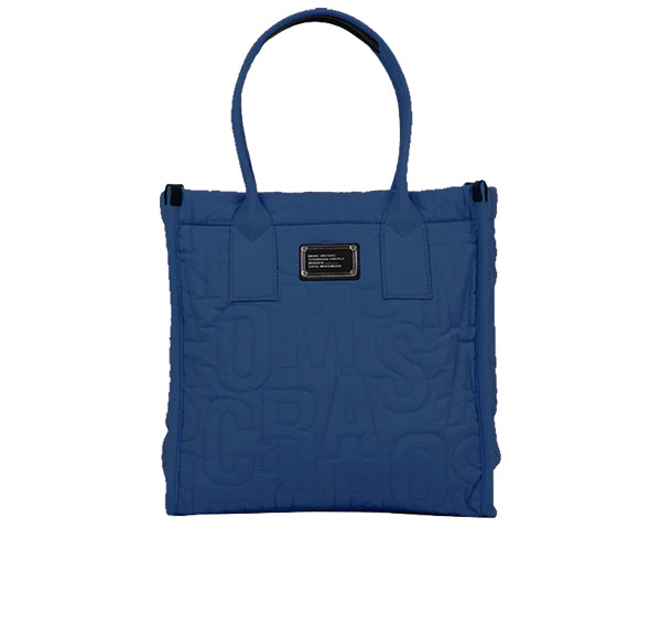 Marc Jacobs Women's Large Quilted Tote Bag Azure Blue