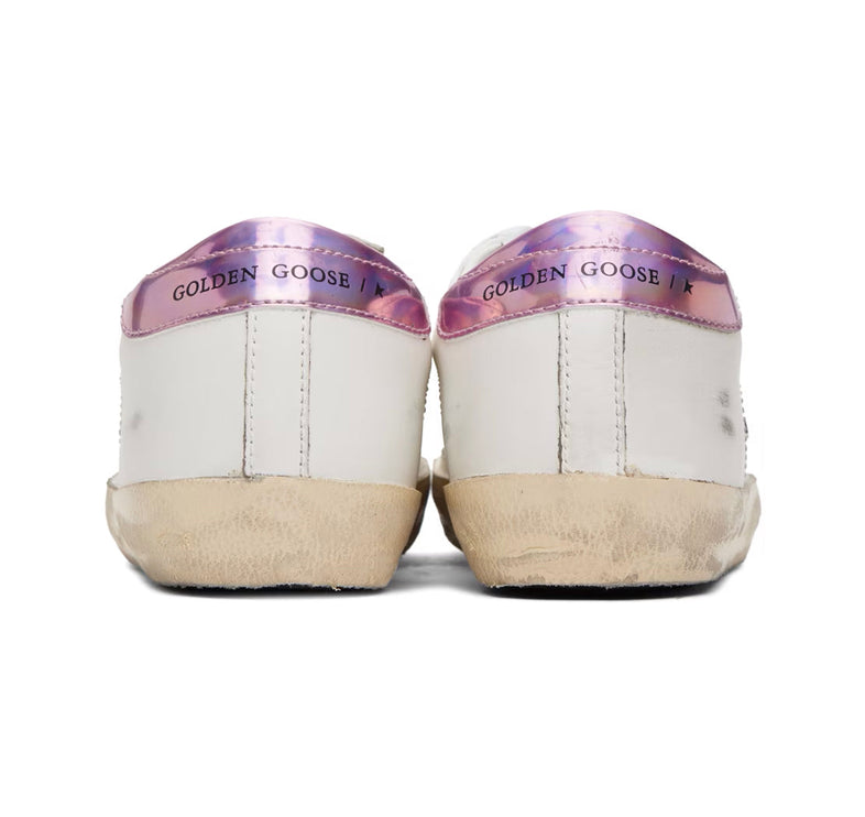 Golden Goose Women's Super Star Sneakers Pink Iridescent