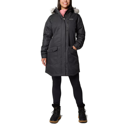 Columbia Women's Suttle Mountain Long Insulated Jacket Black