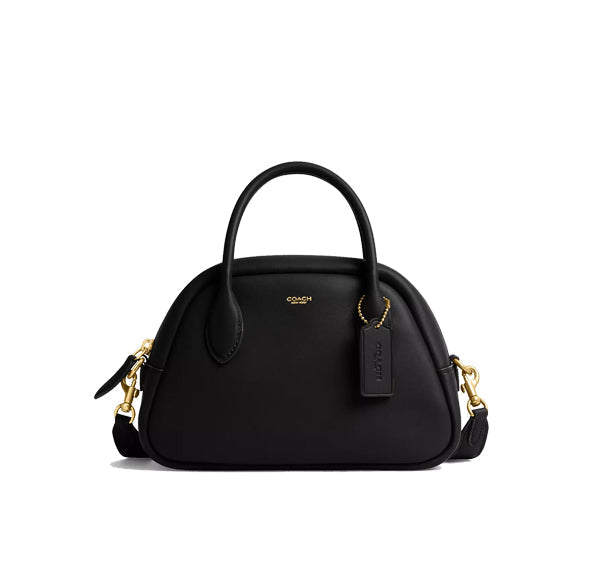 Coach Women's Borough Bowling Bag Brass/Black