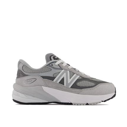 New Balance Little Kid's 990v6 Grey with Silver PC990GL6 - Special Price