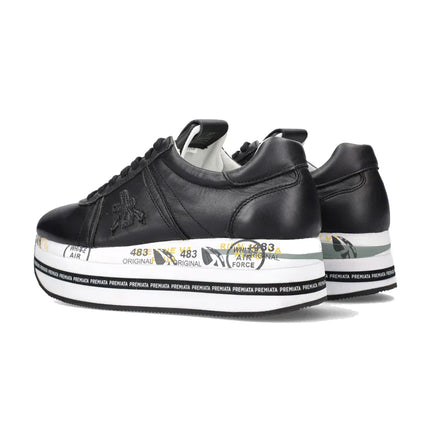 Premiata Women's Beth Sneakers Black 3873 - Ready to Ship