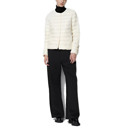 Uniqlo Women's Pufftech Compact Jacket 01 Off White