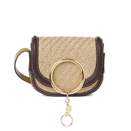 See By Chloé Women's Mara Small Crossbody Bag Straw Beige