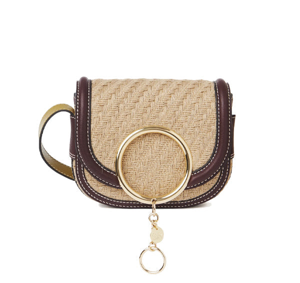 See By Chloé Women's Mara Small Crossbody Bag Straw Beige