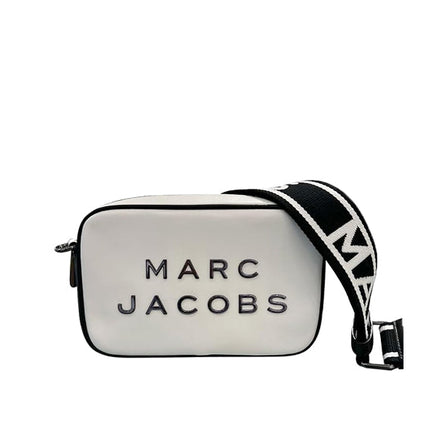 Marc Jacobs Women's Flash Leather Crossbody Bag Black/White