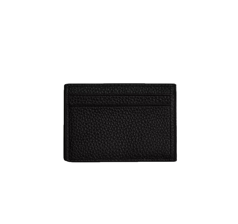 Coach Men's Compact Billfold Wallet Gunmetal/Black