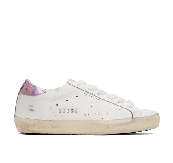 Golden Goose Women's Super Star Sneakers Pink Iridescent