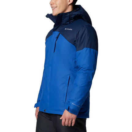 Columbia Men's Last Tracks II Jacket Mountain Blue/Collegiate Navy