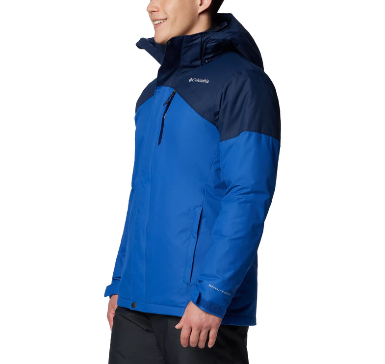 Columbia Men's Last Tracks II Jacket Mountain Blue/Collegiate Navy