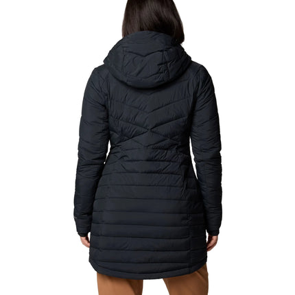 Columbia Women's Joy Peak II Mid Hooded Jacket Black