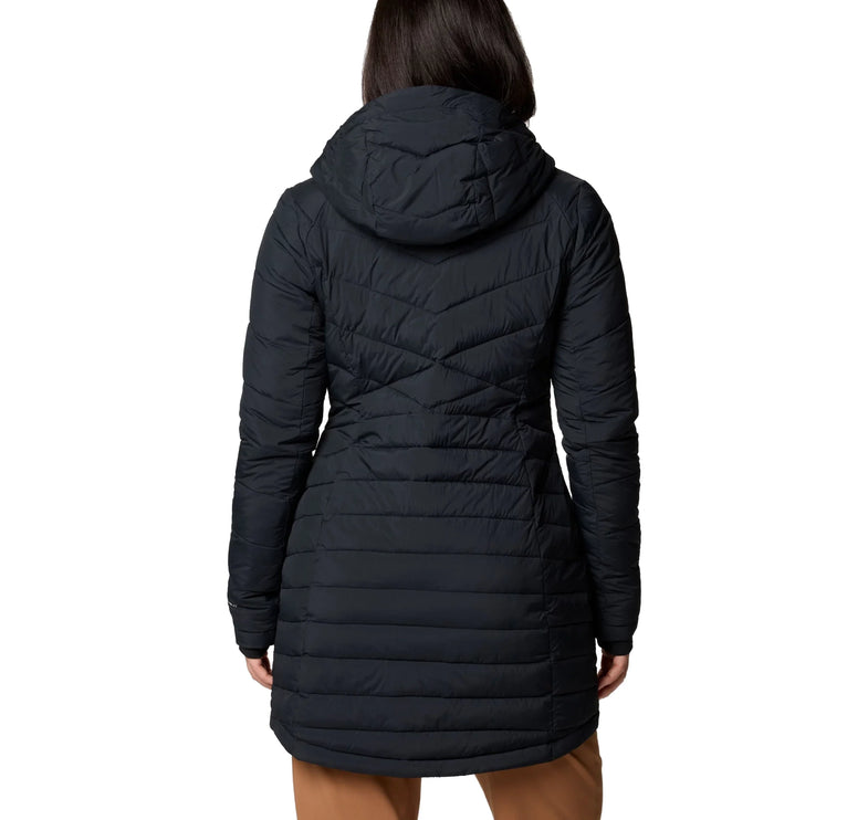 Columbia Women's Joy Peak II Mid Hooded Jacket Black