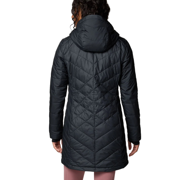 Columbia Women's Heavenly Long Hooded Jacket Black