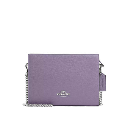 Coach Women's Slim Crossbody Silver/Light Violet