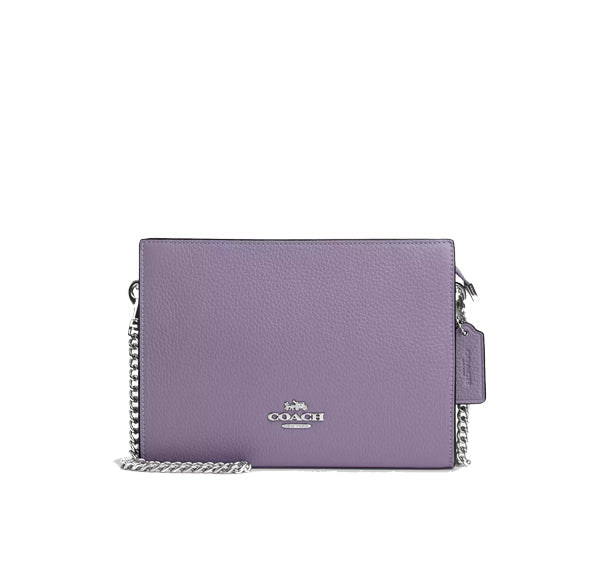 Coach Women's Slim Crossbody Silver/Light Violet