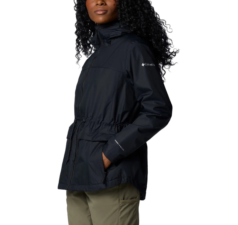 Columbia Women's Sweet Creek II Lined Rain Jacket Black