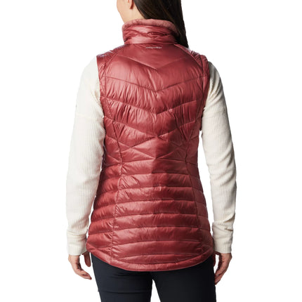 Columbia Women's Joy Peak Insulated Vest Night Wave Beetroot