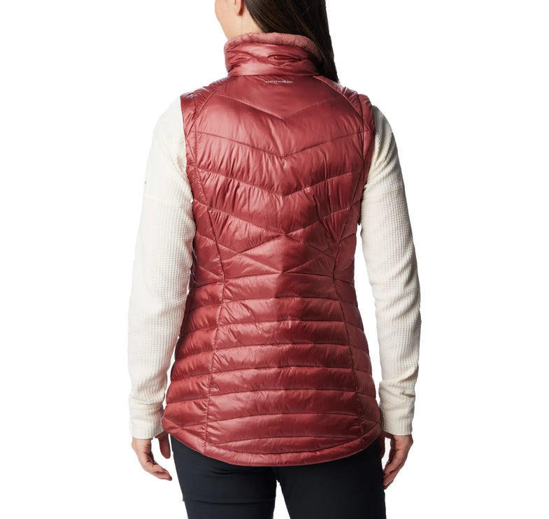 Columbia Women's Joy Peak Insulated Vest Night Wave Beetroot