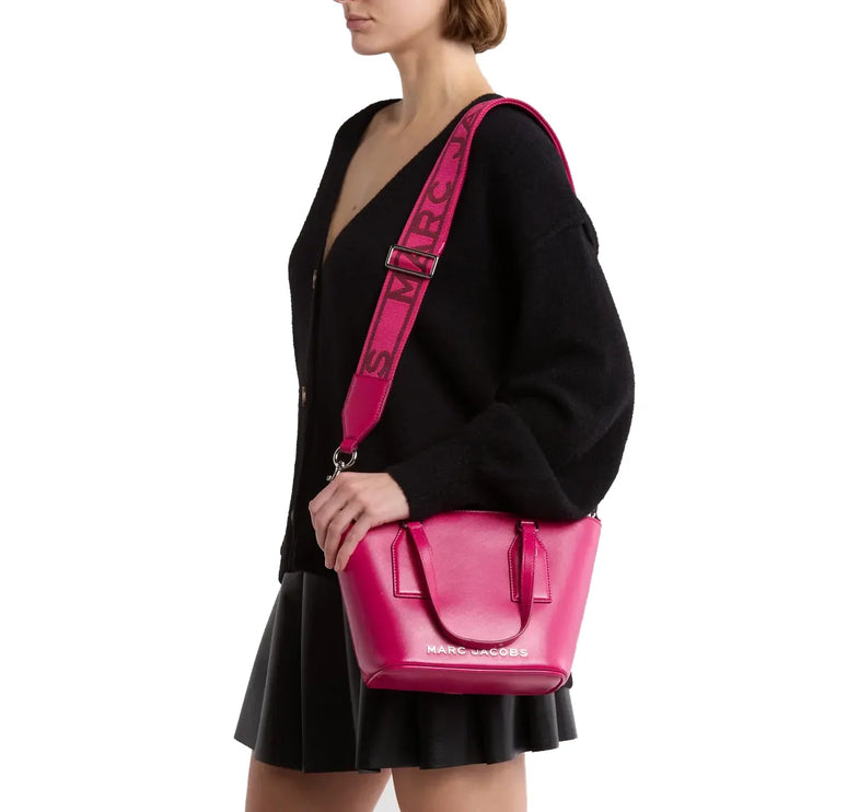 Marc Jacobs Women's Trademarc Small Tote Bag Lipstick Pink