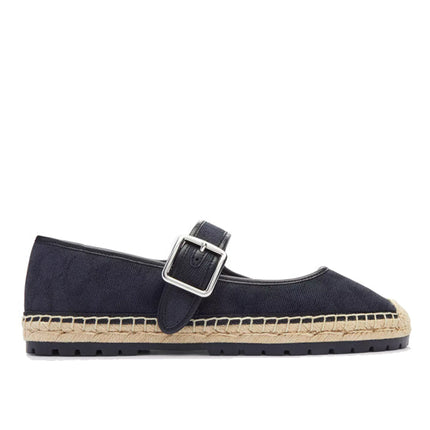 Coach Women's Courtney Espadrille In Signature Canvas Black