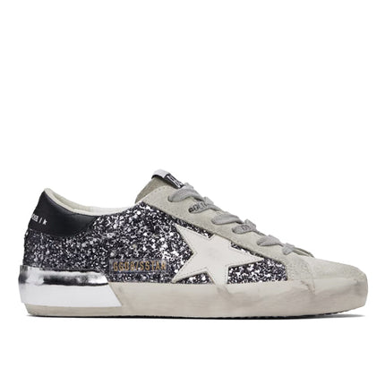 Golden Goose Women's Super Star Sneakers Shine Anthracite/Black