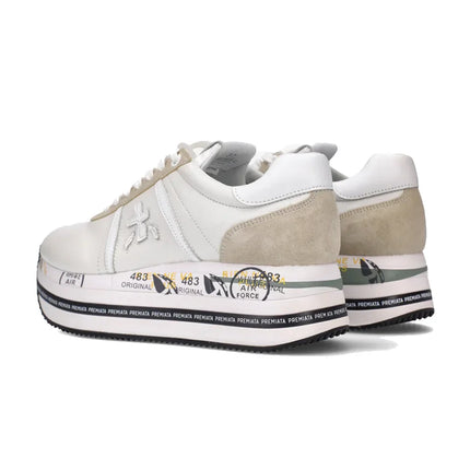 Premiata Women's Beth Sneakers White 5603 - Ready to Ship