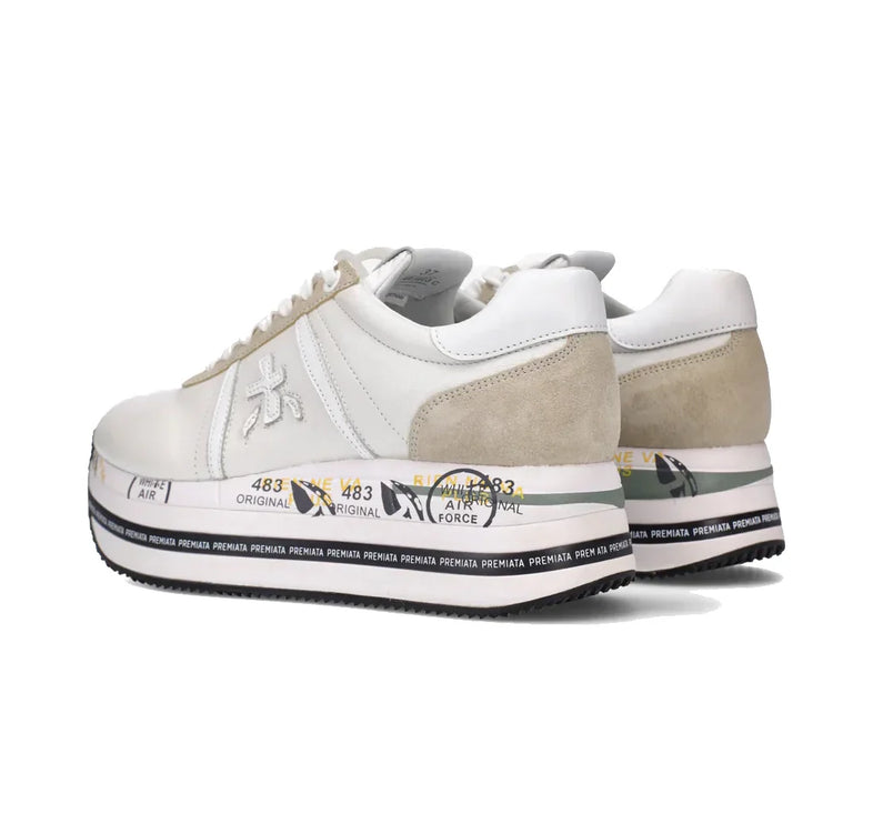 Premiata Women's Beth Sneakers White 5603 - Ready to Ship