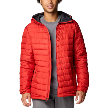 Columbia Men's Slope Edge II Hooded Jacket Sail Red