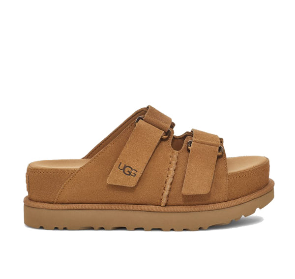 UGG Women's Goldenstar Hi Slide Chestnut