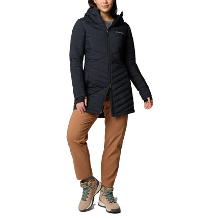 Columbia Women's Joy Peak II Mid Hooded Jacket Black