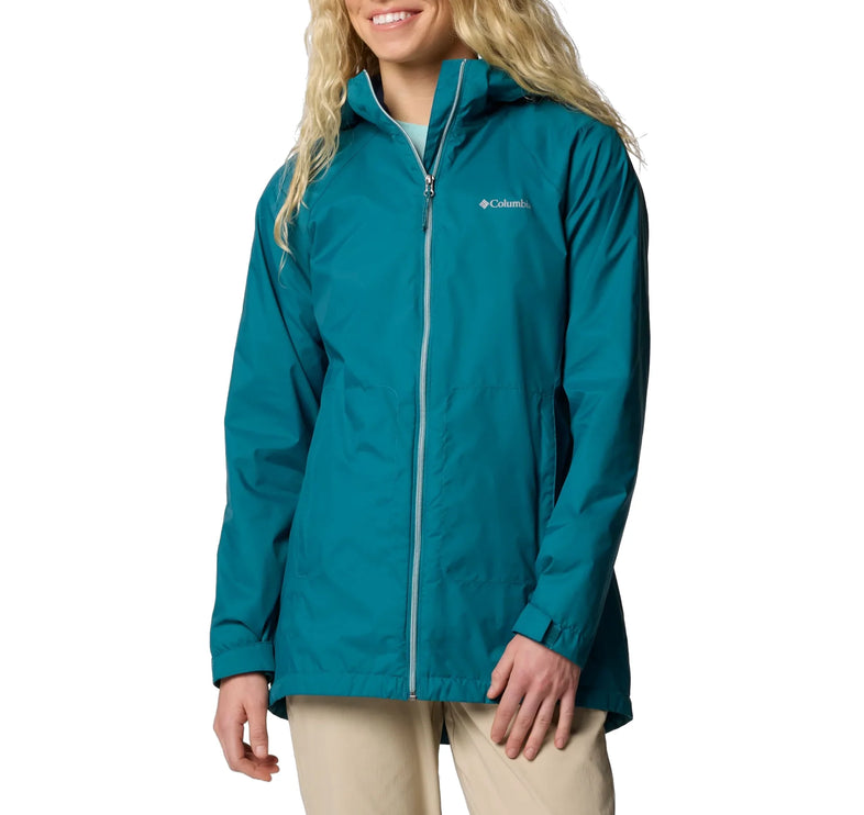 Columbia Women's Switchback II Lined Long Jacket River Blue