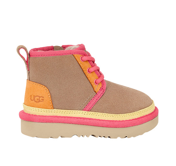 UGG Toddler Neumel II Tan/Pink - Hemen Kargoda