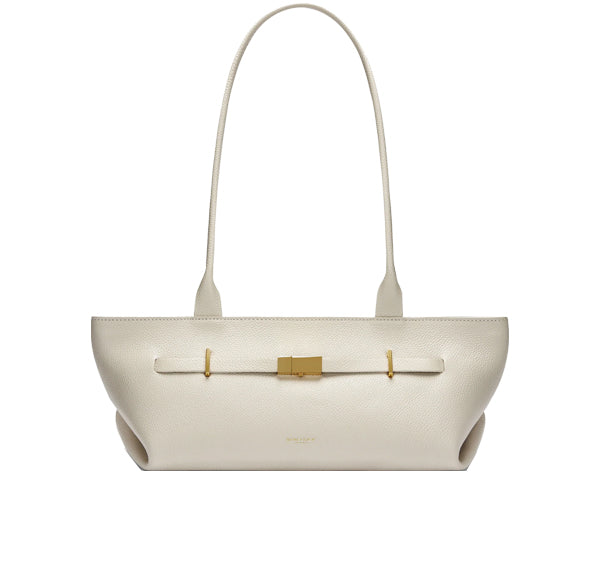 DeMellier London Women's The New York Shoulder Off White Small Grain