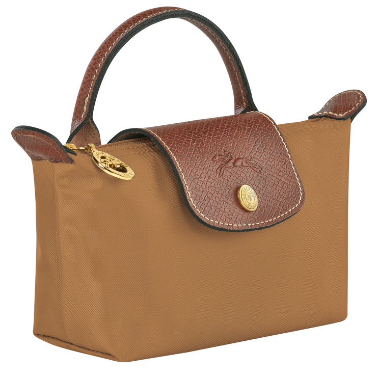Longchamp Women's Le Pliage Original Pouch With Handle Fawn