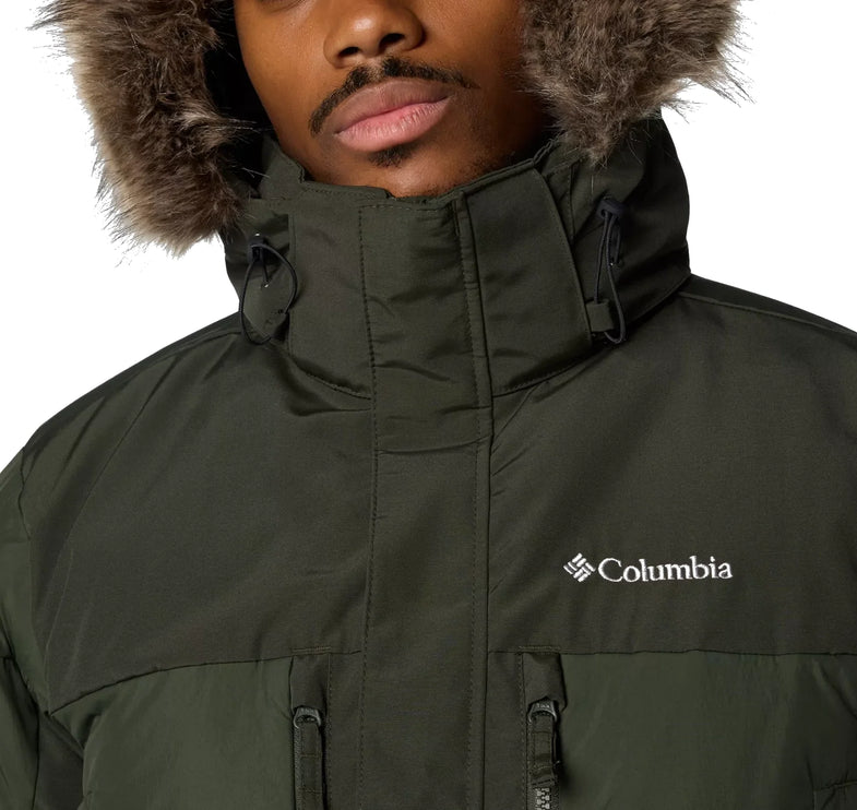 Columbia Men's Marquam Peak Fusion II Hooded Parka Greenscape