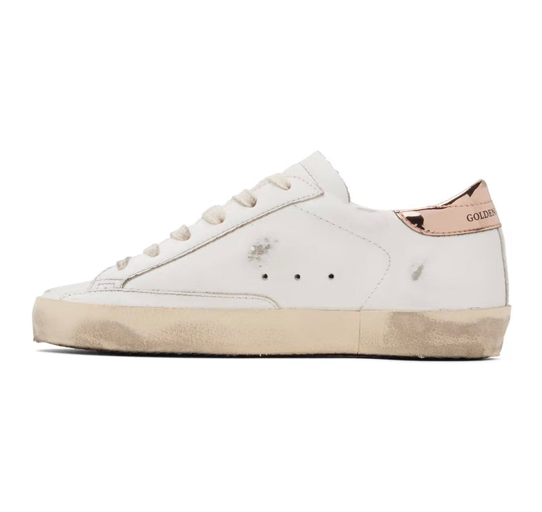 Golden Goose Women's Super Star Sneakers White/Shine/Rose