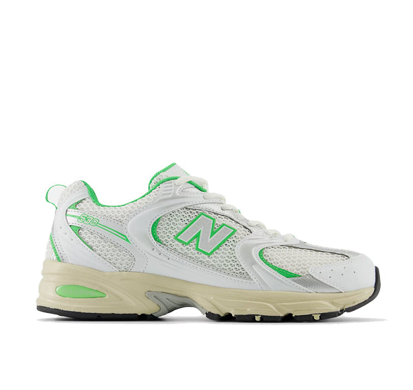 New Balance 530 White with Palm Leaf MR530EC - Special Price