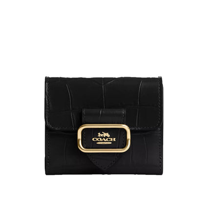 Coach Women's Small Morgan Wallet Gold/Black