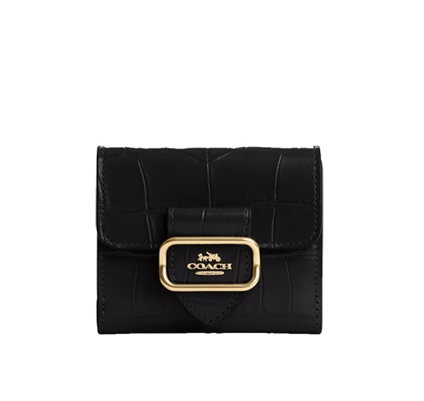 Coach Women's Small Morgan Wallet Gold/Black