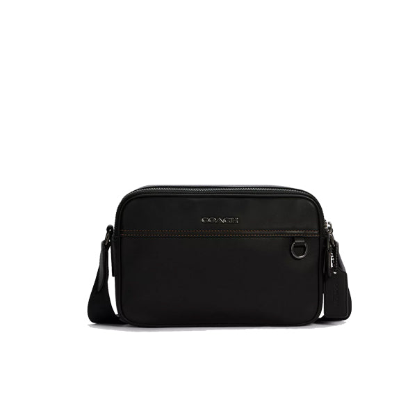 Coach Men's Graham Crossbody Gunmetal/Black