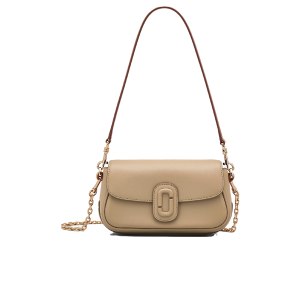 Marc Jacobs Women's The Clover Shoulder Bag Camel