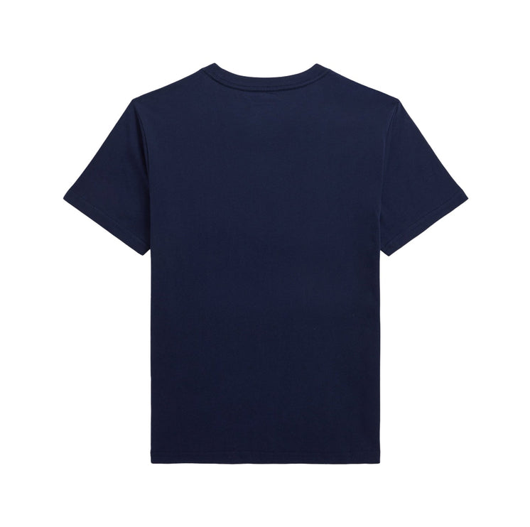 Polo Ralph Lauren Boy's Polo Bear Cotton Jersey Tee Newport Navy