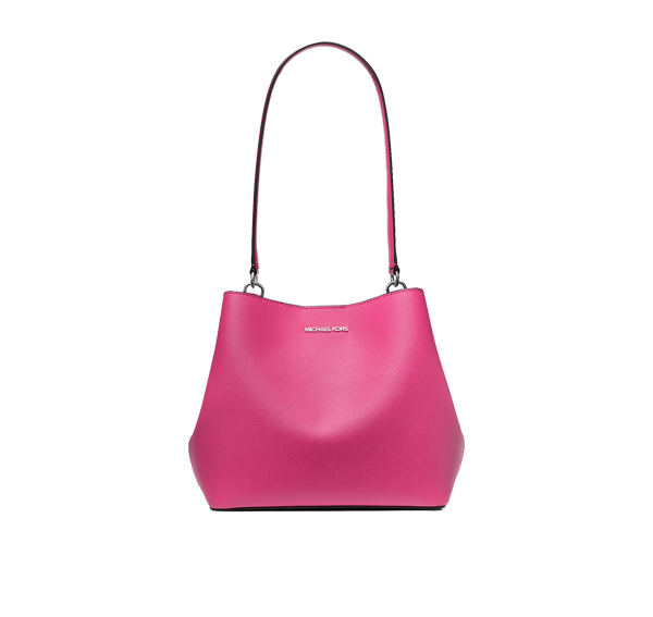 Michael Kors Women's Pratt Medium Shoulder Bag Dragonfruit