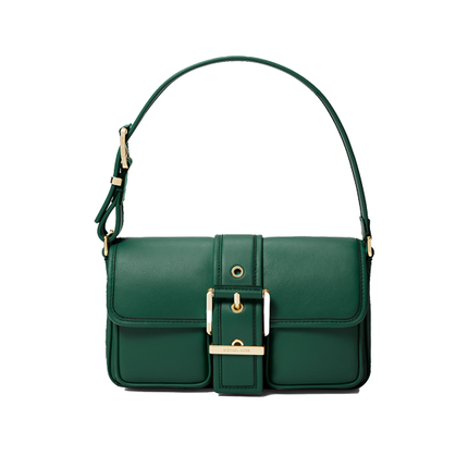 Michael Kors Women's Colby Medium Leather Shoulder Bag Bosco