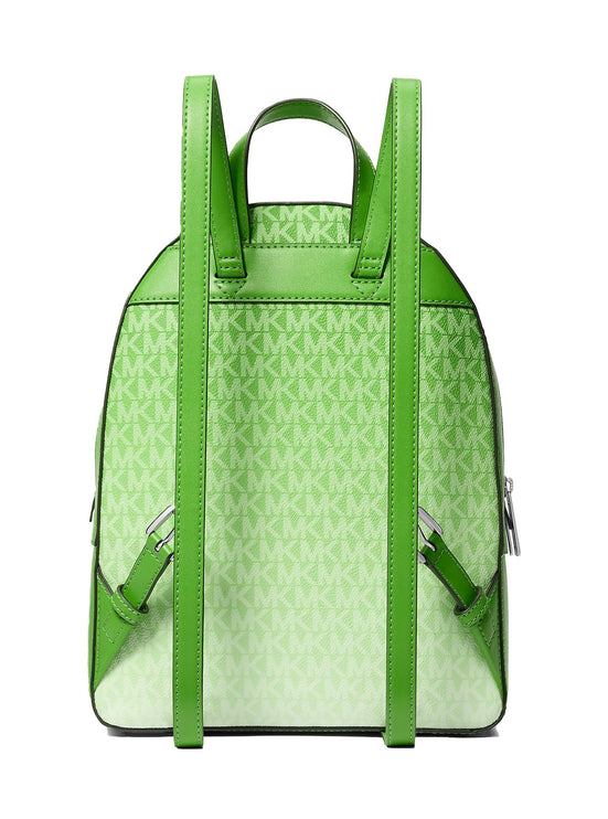Michael Kors Women's Jaycee Medium Ombré Signature Logo Backpack Jungle