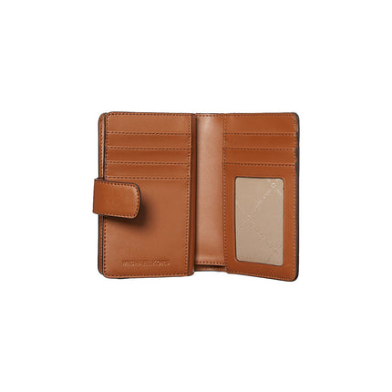 Michael Kors Women's Medium Signature Logo Wallet Vanillia